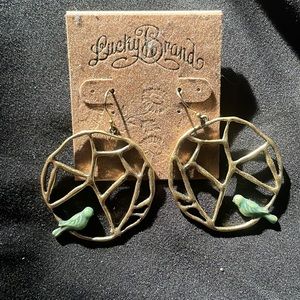 COPY - Lucky Brand Bird Hoop Earrings